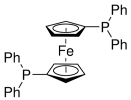 1,1′-Bis(diphenylphosphino)ferrocene Chemical Structure